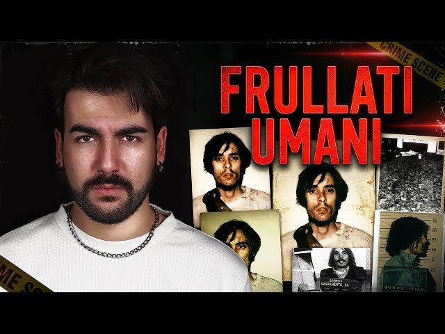 "FRULLATI UMANI" PER IL VAMPIRO DI SACRAMENTO: RICHARD CHASE