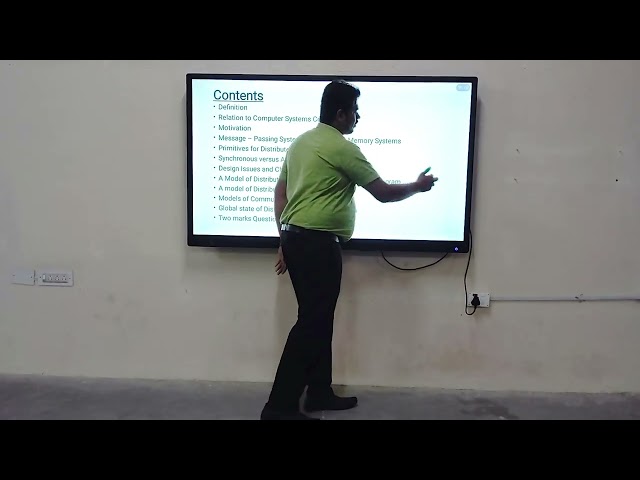 Distributed Computing (CS3551) Introduction to Distributed computing