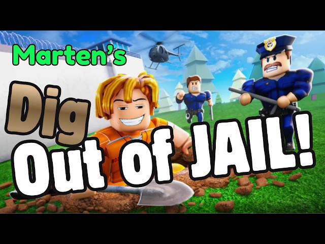 Roblox Dig out of Jail Walkthrough! #robloxtutorial