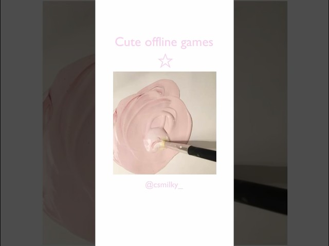 Cute offline games for you!! #cute #games #asthetic