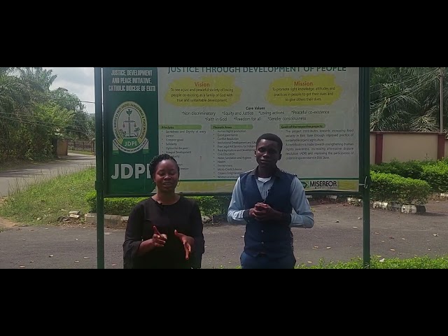 Access to Justice by Human Right Department of  JDPI, Ekiti Diocese, Ado Ekiti