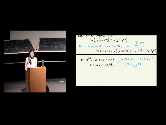 Part 3 Quantum-inspired algorithms: sketching and beyond | Ewin Tang (University of Washington)