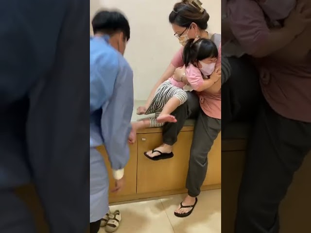 瑜瑜-打疫苗第二劑哭哭了