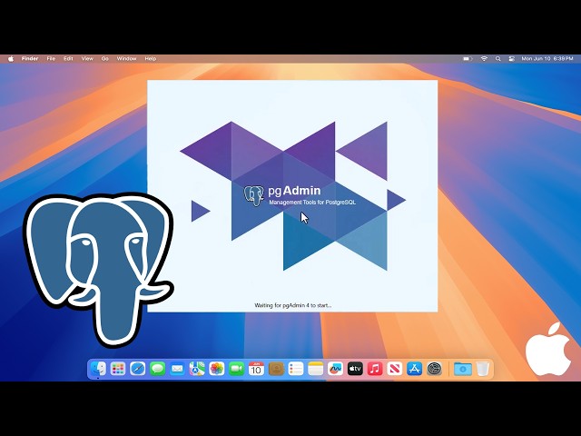 How to Install PostgreSQL on Mac with pgAdmin 4 (2026) | MacBook