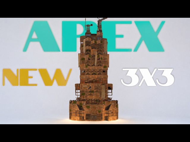 The Apex - Unraideble Meta Tower  For 6-8 Deep In Rust | Guide 2026