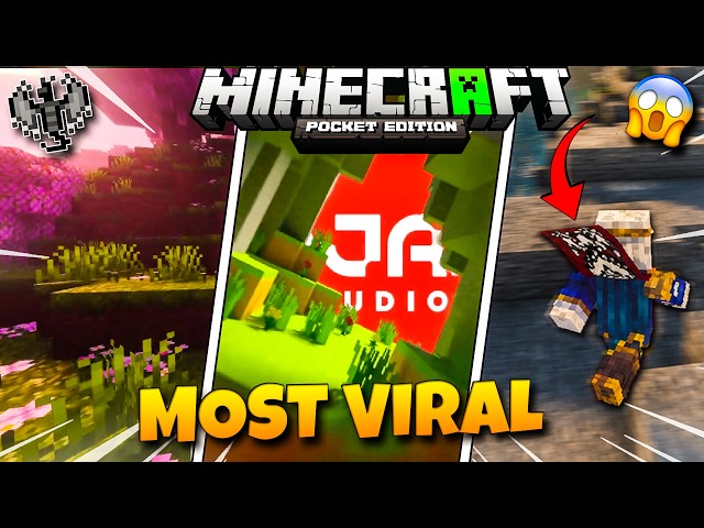 I Tried the 10 MOST VIRAL Minecraft PE Mods... 🔥