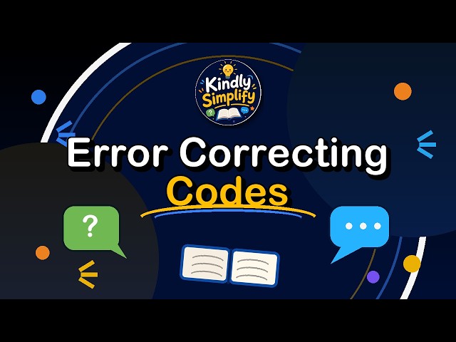 How Computers Fix Mistakes by Themselves | Error Correcting Codes