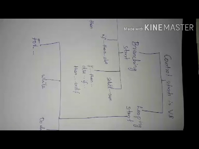 Control statements in visual basic,  # VB