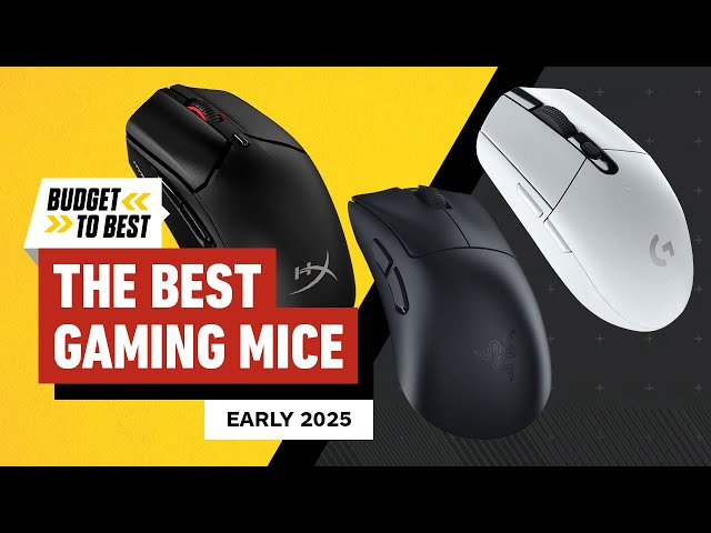 The Best PC Gaming Mice (Early 2025) - Budget to Best