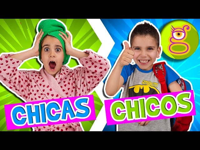RUTINA de MAÑANA: Chicos VS Chicas