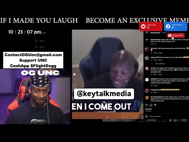 "UNC ON DAT SSA" - YSL WOODY CRYING!!!!