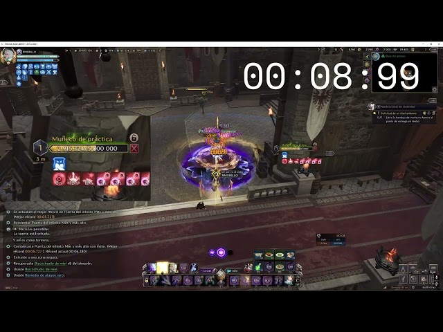 oracle dps pve throne and liberty  ( practicando)