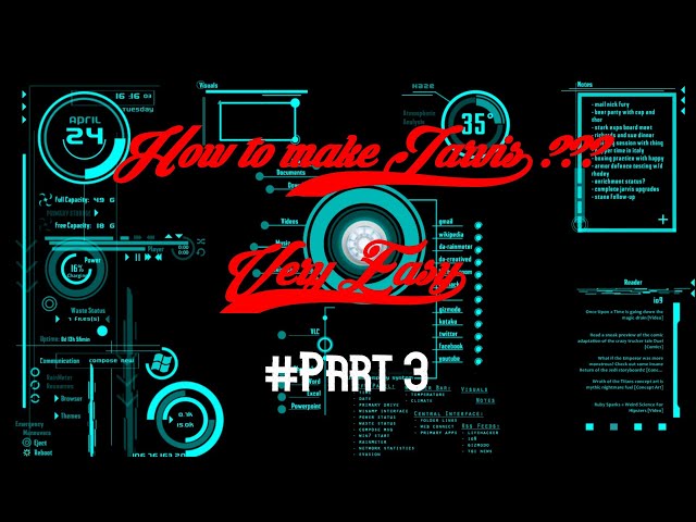 How to make your own Iron Man Jarvis | Very Easy | From Beginning | #3 Part | Tech VS Swastik.