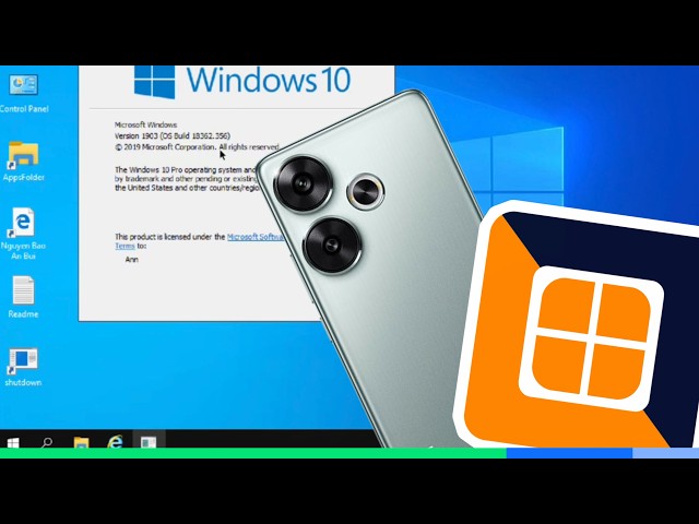 Emulate Windows 10 1903 on Android phones with Vectras VM