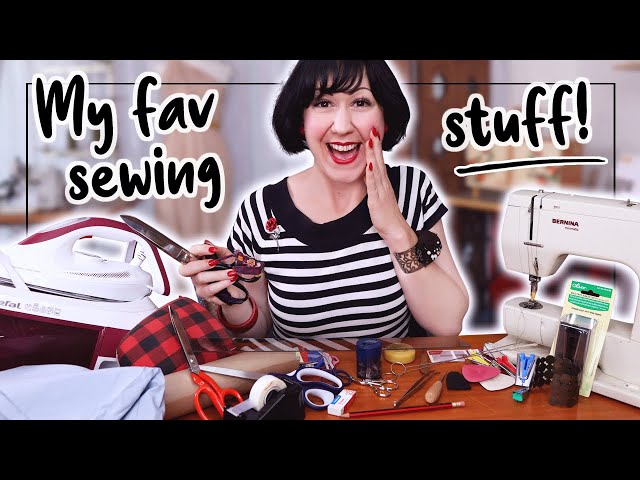 WHAT'S IN MY SEWING KIT? ✂ My personal must-have sewing supplies and equipment!