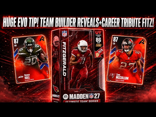 TEAM BUILDER REVEALS! BIG EVO TIP AND TRIBUTE FITZ COMING!