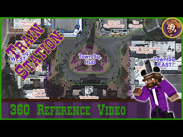 WDW MK 360 Reference - Train Station