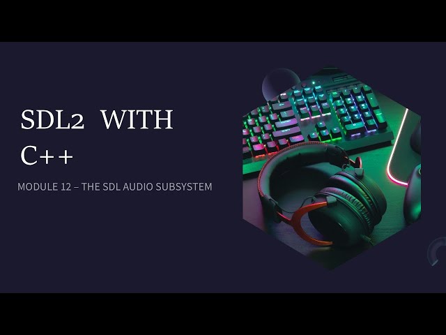 Let's add some sound effects