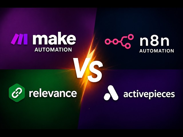 Make vs n8n vs Activepieces vs Relevance AI (2026): Free vs Paid — Which Actually Wins?