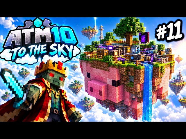 ATM10 To The Sky #11 | ¡MEJORAMOS NUESTRA AUTOMATIZACIÓN! ⚙️🔥
