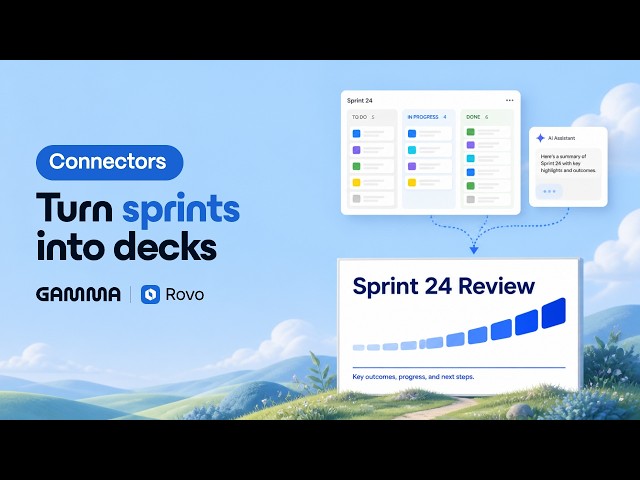Create Presentations from Jira & Confluence — Atlassian Rovo + Gamma