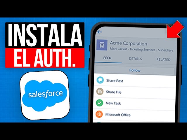 Como INSTALAR SALESFORCE AUTHENTICATOR - Paso a Paso! (2025)