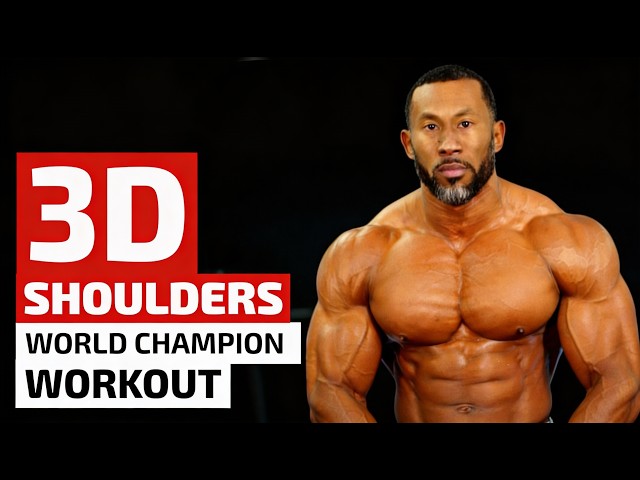 Workout Masterclass – The Champion's Secret to 3D Shoulders, Using High Volume and Intensity