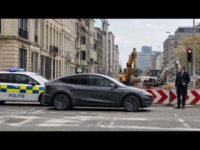 I Let Tesla FSD Drive Brussels For 2 Hours Straight