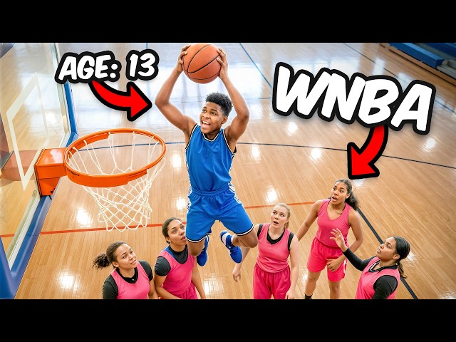 Pro Women vs Middle School Prodigies Part 2