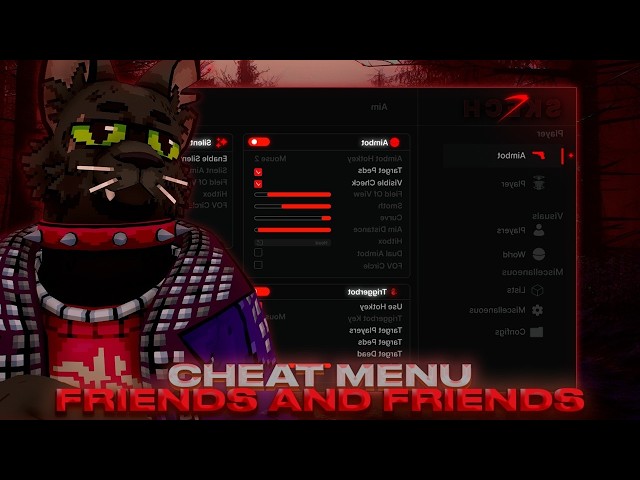 Friends vs Friends - Cheat Mod Menu Client | Hack  For FvF | Huge Functionality | FREE 100%🦜