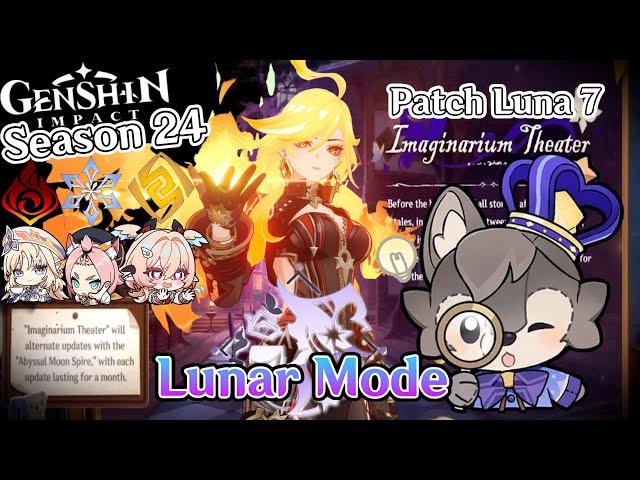 [712] IMAGINARIUM THEATER SEASON 24! RESET VIBES V181!| Genshin Impact Playthrough