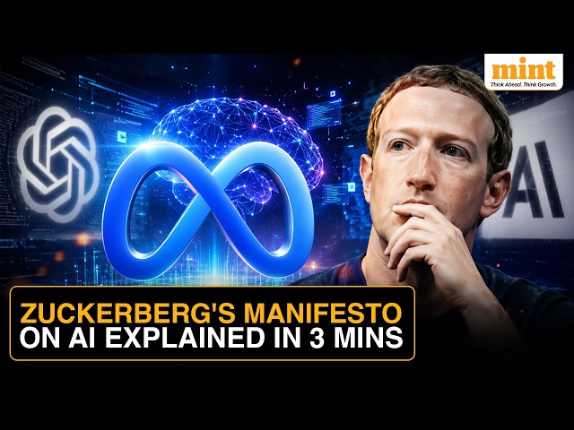 Top 5 Takeaways From Meta CEO Mark Zuckerberg's Manifesto On AI | Explained