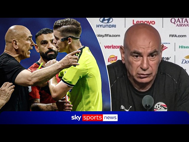 Egypt's Hossam Hassan says officiating 'unfair' and World Cup 'directed towards' reigning champions