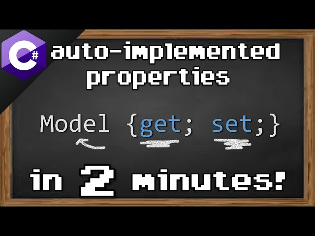 C# auto implemented properties 🔐