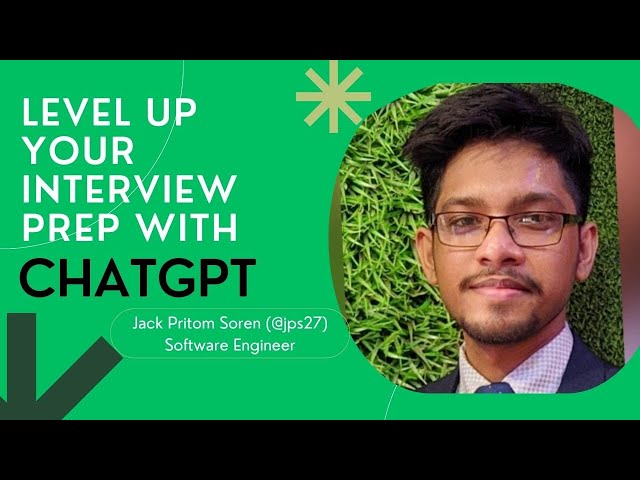 Use ChatGPT Like This to Ace Your Next Software Engineer Interview (Bangla)