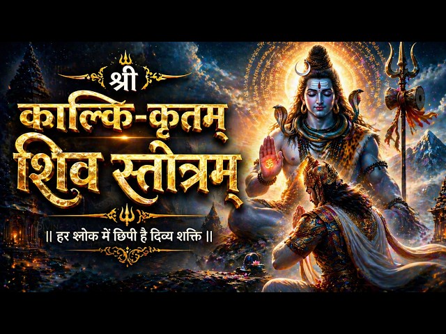 Kalki Krutam Shiva Stotram | कल्कि-कृत शिव स्तोत्र | Mahadev Status | Har Har Mahadev | Female Voice