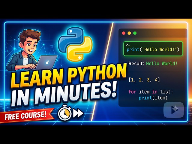 Learn python in a few minutes