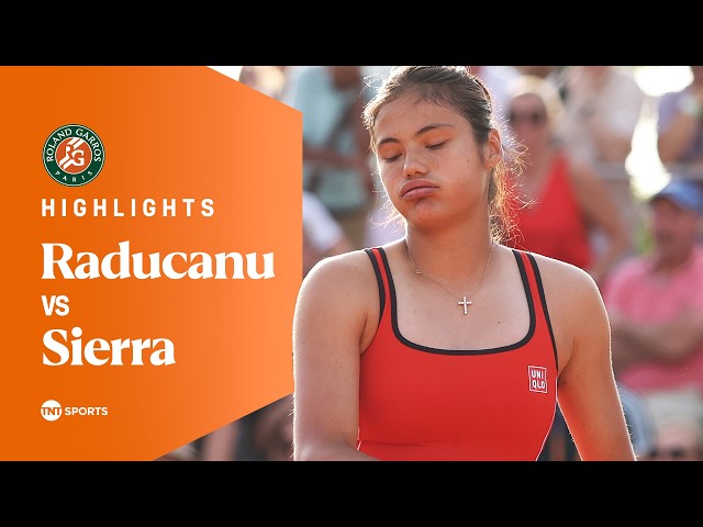 Emma Raducanu vs Solana Sierra | Round One | Roland Garros 2026 Highlights 🇫🇷