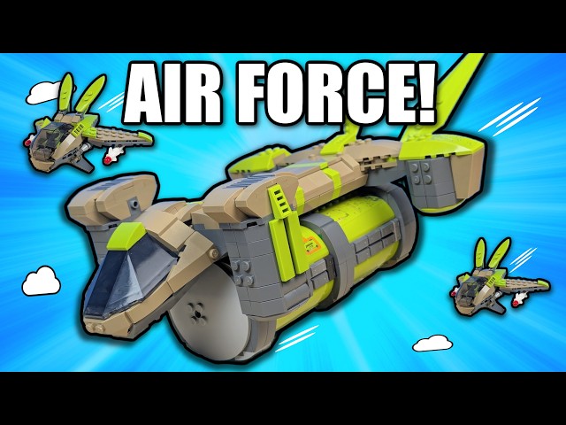 I Built The LEGO Airforce Of The FUTURE!