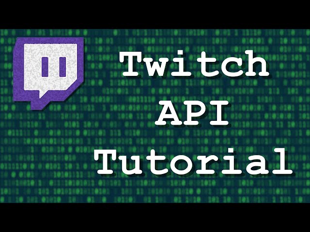 Twitch API Tutorial Serie 1 [German] - Intro zur Twitch API