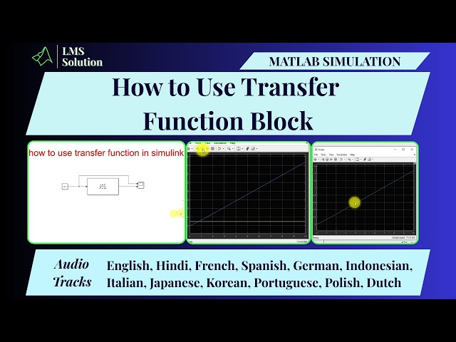 Transfer Function in MATLAB Simulink | How to Use Transfer Function Block   Control System
