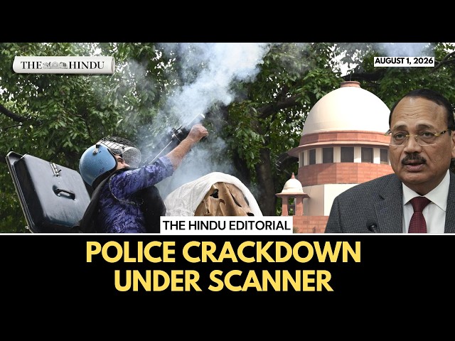 The Hindu Editorial: Delhi Police are pursuing protesters, but not acting against their own