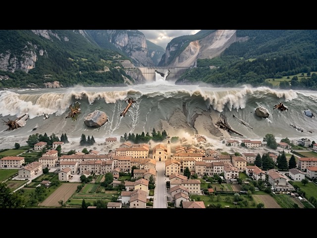 THE VAJONT TRAGEDY: The 250-Meter Wave That Wiped Out a Town | Full Documentary