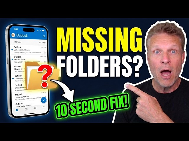 EASY FIX! Outlook Mobile Missing Subfolders: Android & iPhone Solution