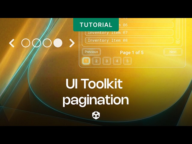 UI Toolkit: Pagination