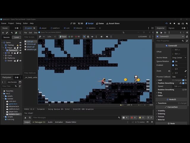 Godot small game project (Still new to game development)