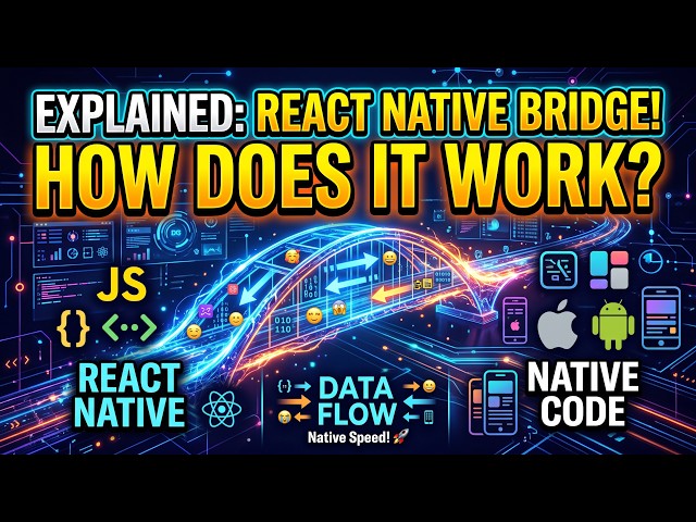 Interview Question 99 | React Native | What is the React Native Bridge and how does it work?