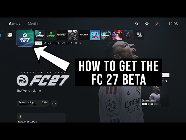 How To GET THE BETA CODE for EA SPORTS FC 27 (Tutorial) | EA Sports EA FC 27