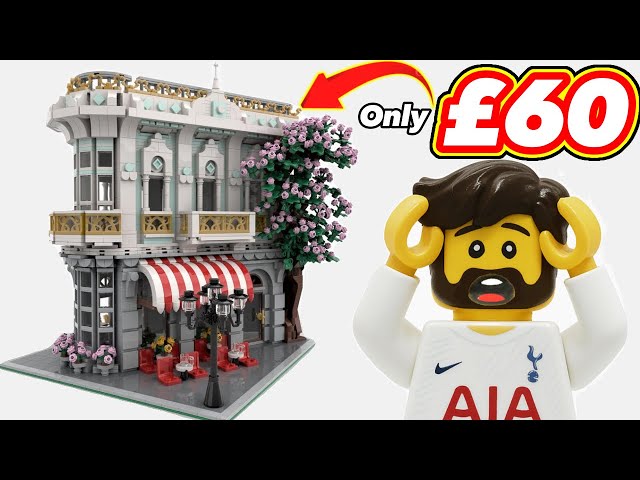 Building an INSANE LEGO Modular MOC For CHEAP!! (Most Affordable Way to Build a Lego City)