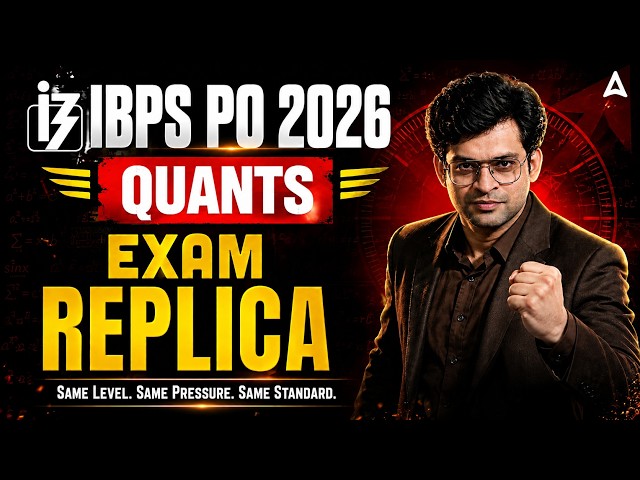 IBPS PO 2026 Quants Exam Replica | By Navneet Sir